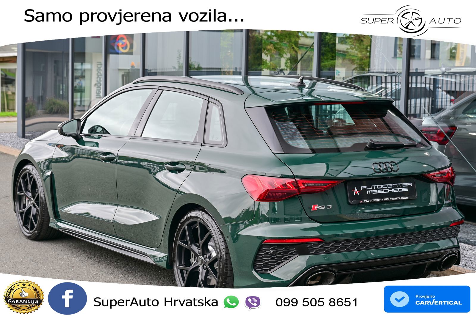 Audi RS3 Sedan 2.5 TFSI (400 KS) quattro S tronic LED+GR SJED+ACC