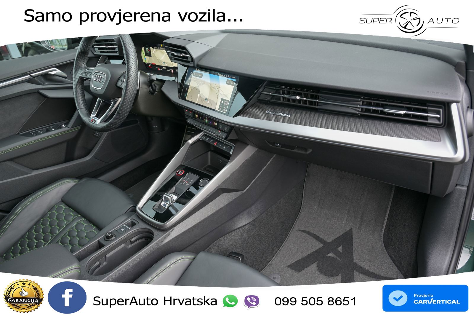 Audi RS3 Sedan 2.5 TFSI (400 KS) quattro S tronic LED+GR SJED+ACC