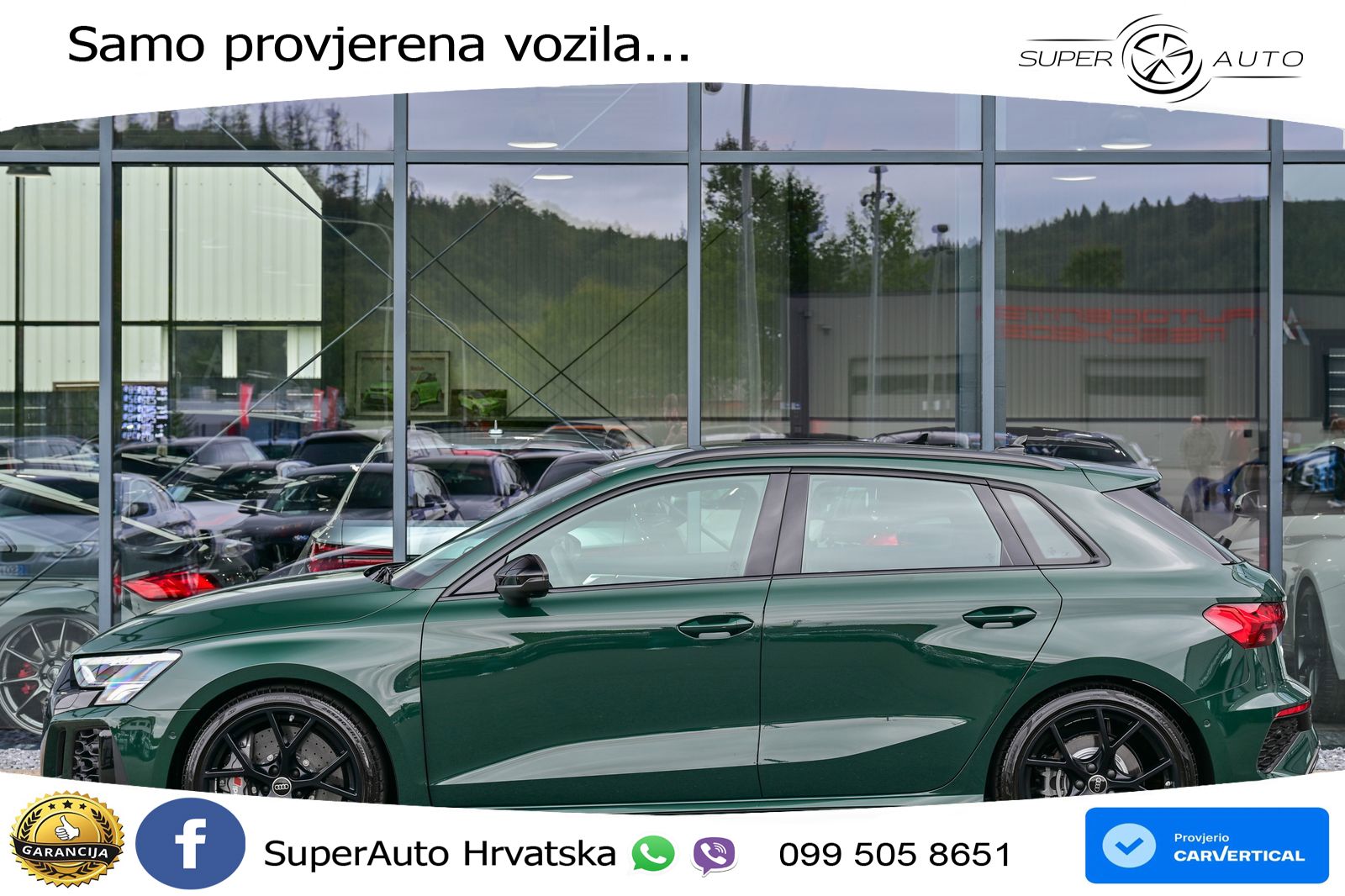 Audi RS3 Sedan 2.5 TFSI (400 KS) quattro S tronic LED+GR SJED+ACC
