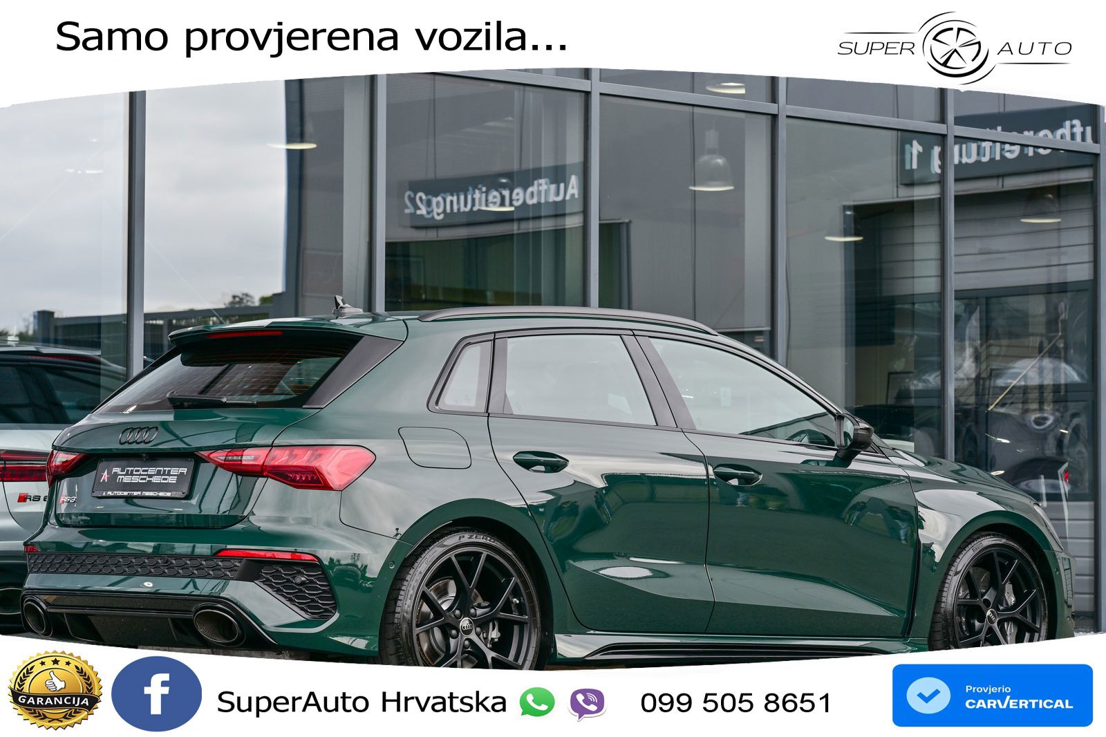 Audi RS3 Sedan 2.5 TFSI (400 KS) quattro S tronic LED+GR SJED+ACC