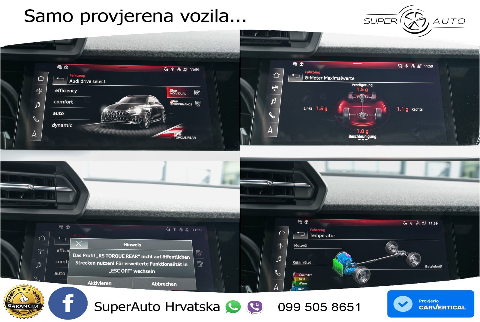 Audi RS3 Sedan 2.5 TFSI (400 KS) quattro S tronic LED+GR SJED+ACC