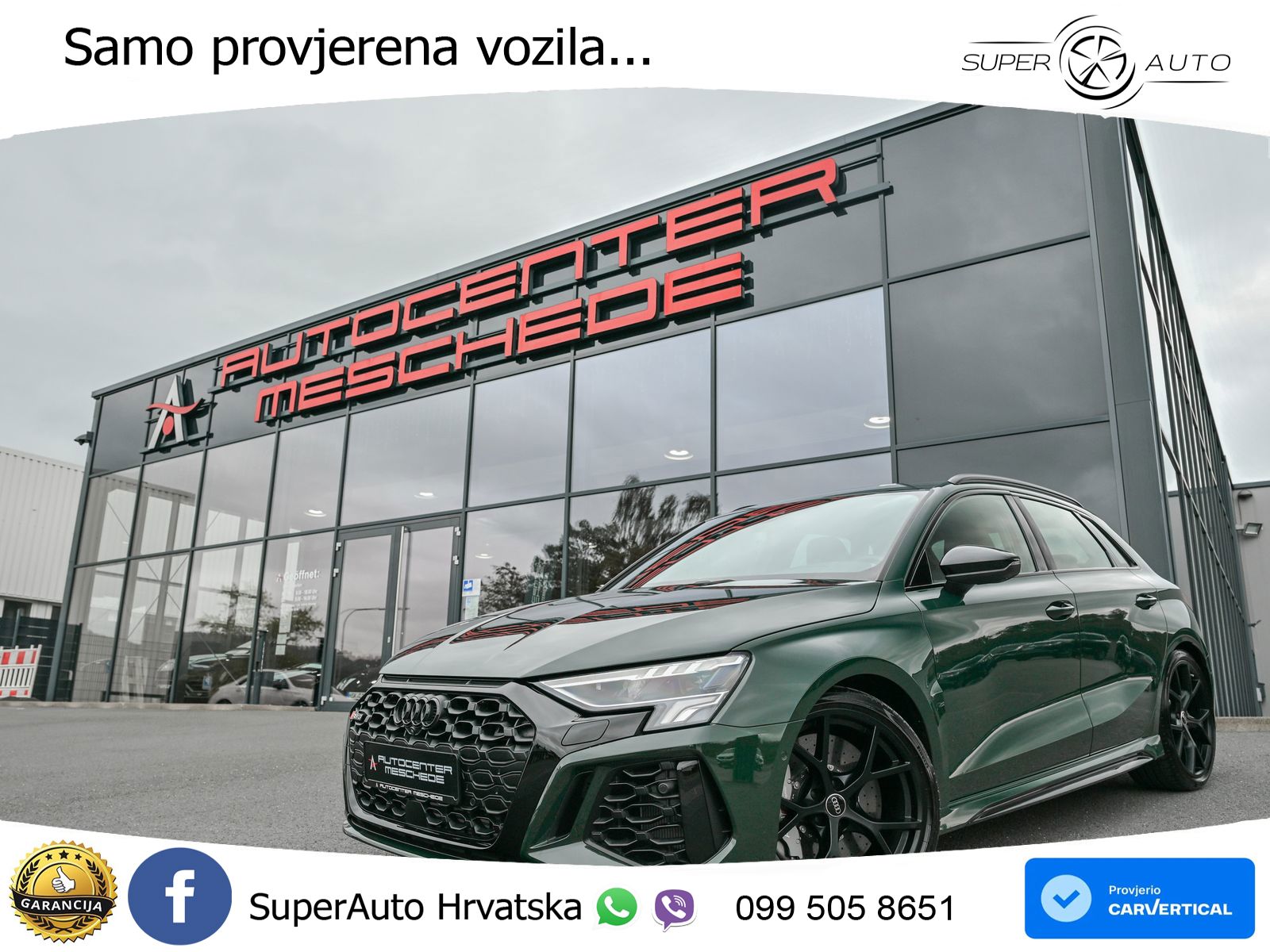 Audi RS3 Sedan 2.5 TFSI (400 KS) quattro S tronic LED+GR SJED+ACC