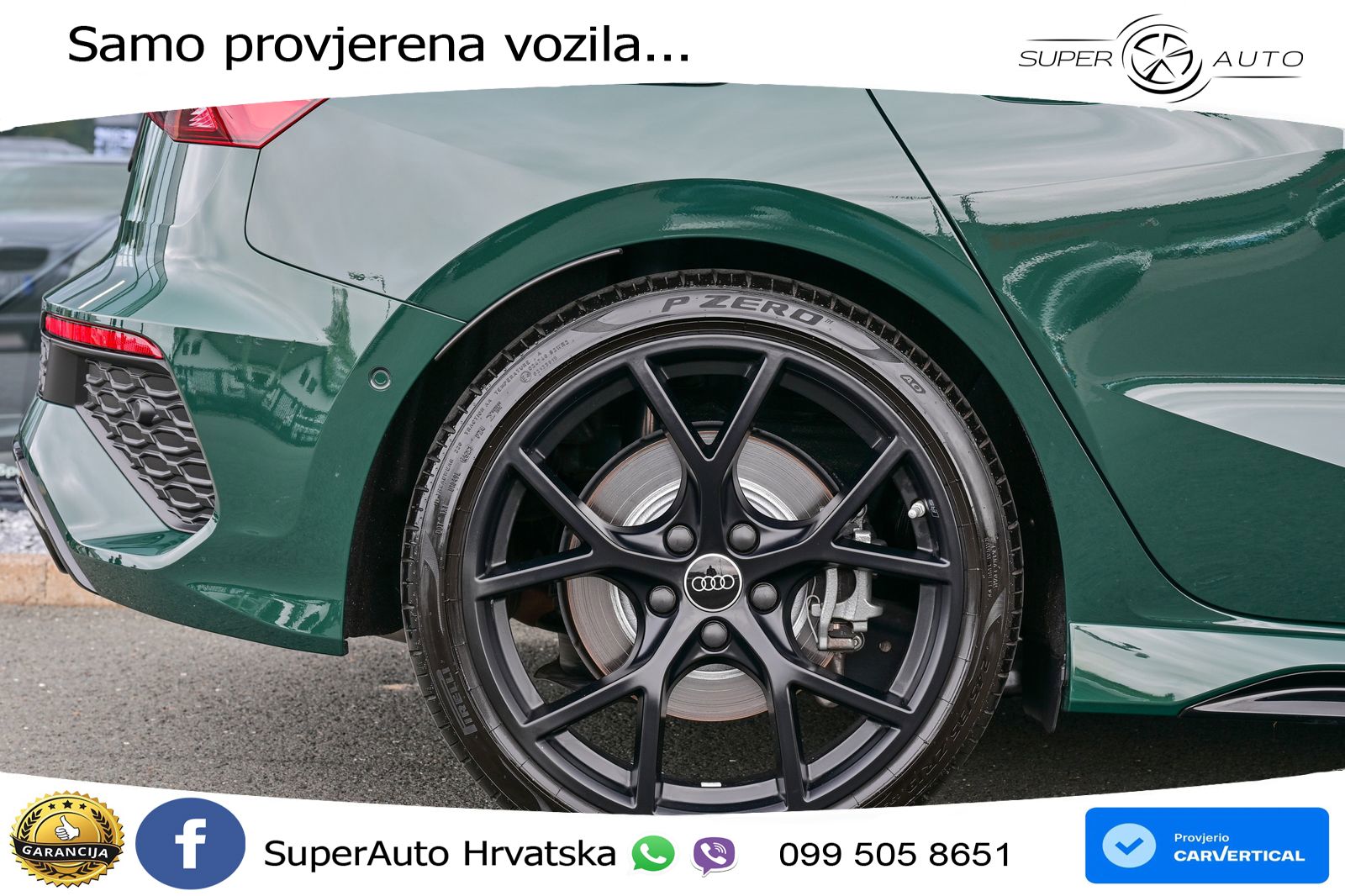 Audi RS3 Sedan 2.5 TFSI (400 KS) quattro S tronic LED+GR SJED+ACC