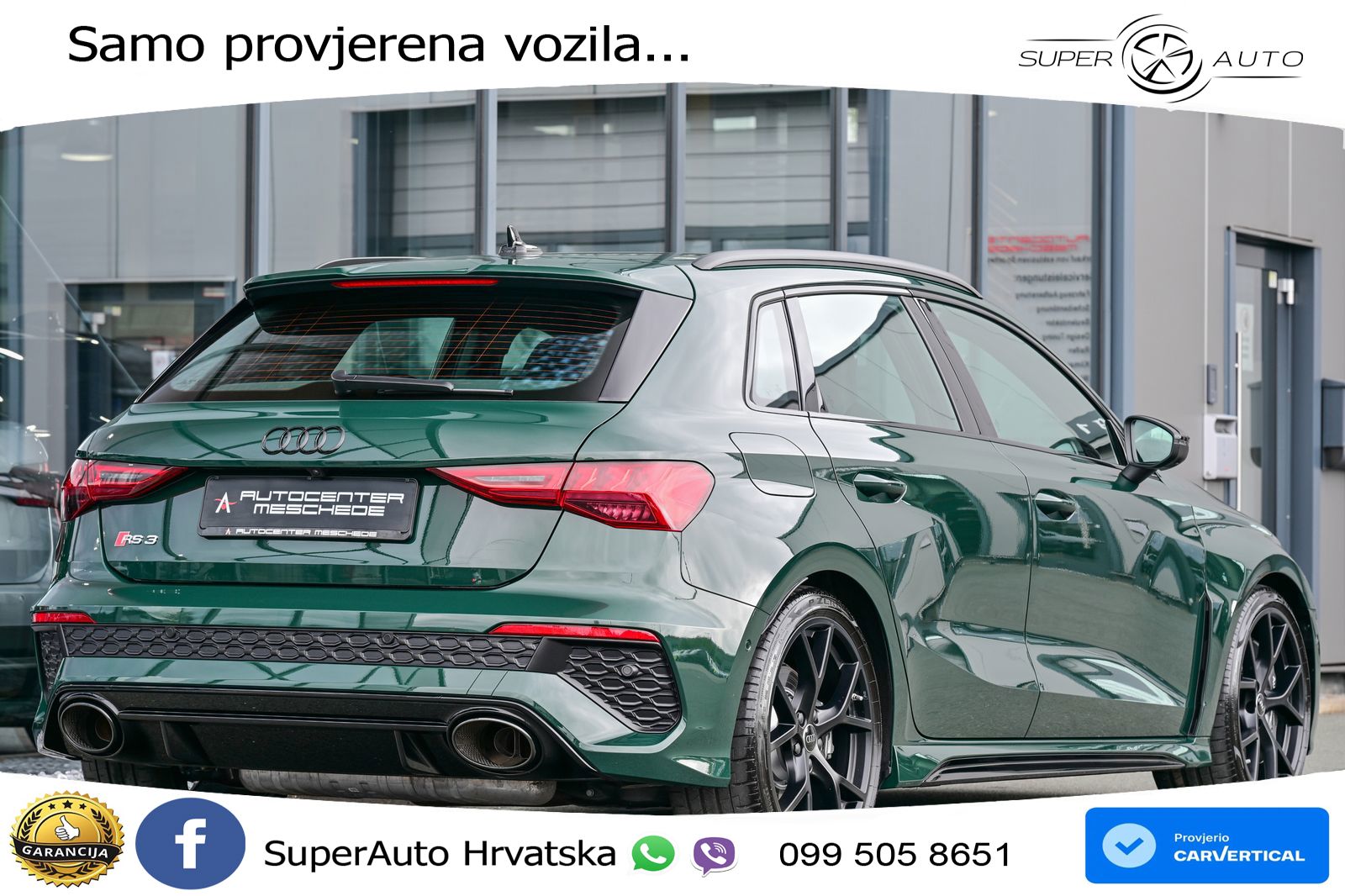 Audi RS3 Sedan 2.5 TFSI (400 KS) quattro S tronic LED+GR SJED+ACC