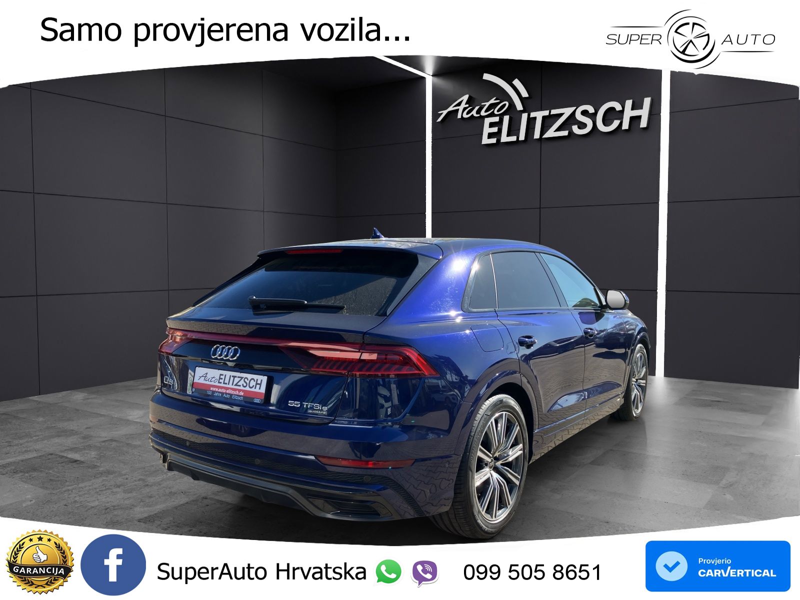 Audi Q8 55 TFSI V6 (340 KS) quattro Tiptronic