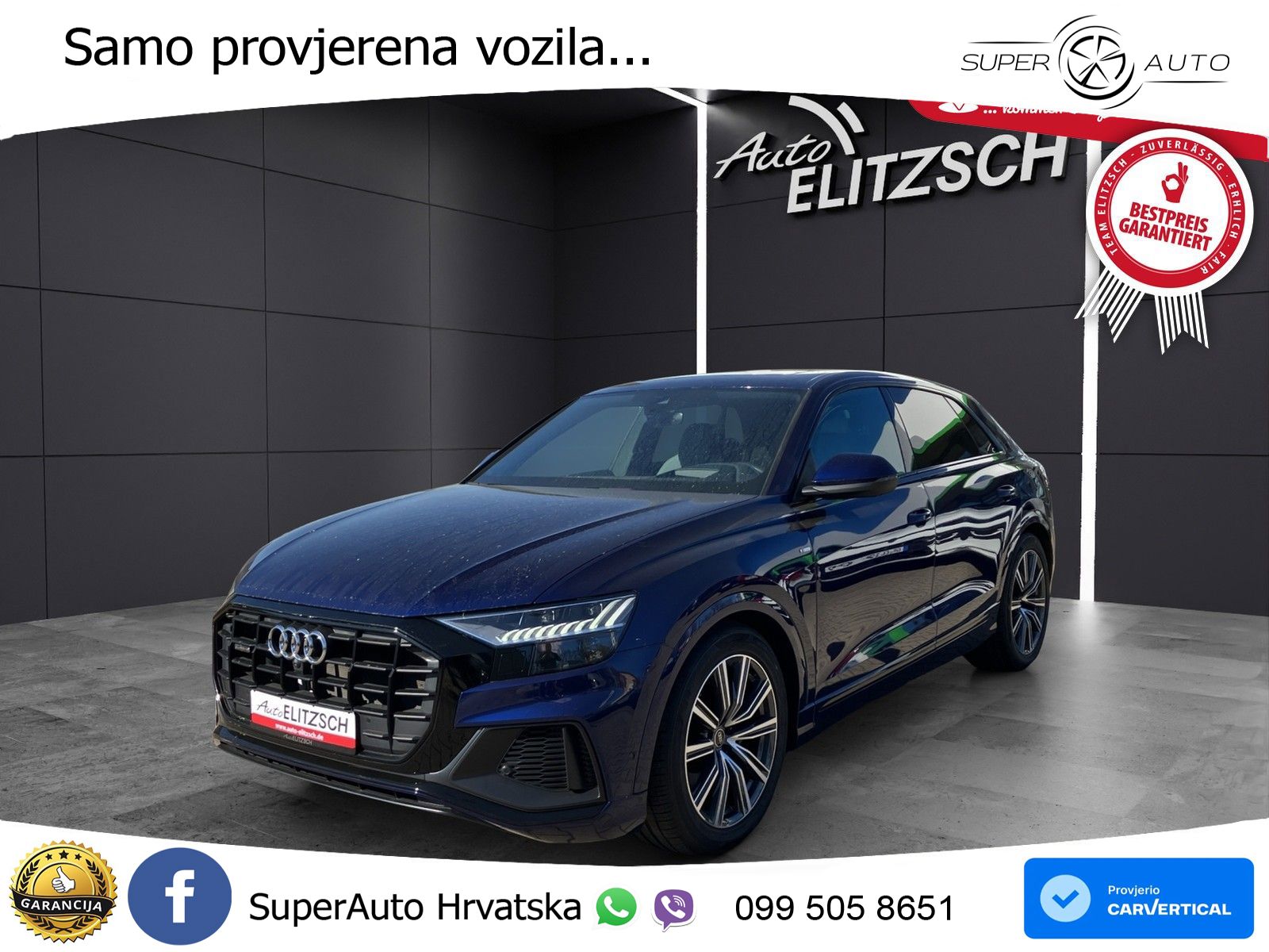 Audi Q8 55 TFSI V6 (340 KS) quattro Tiptronic