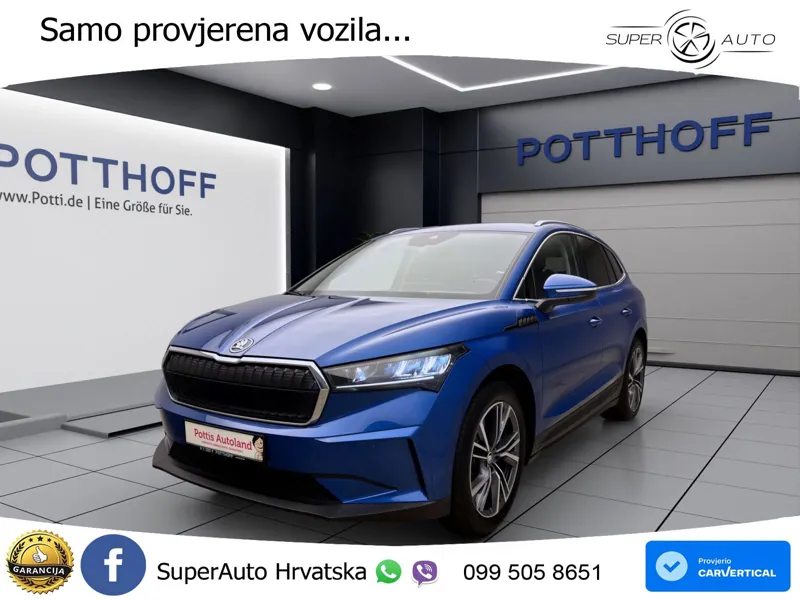Škoda Enyaq iV 80 82 kWh (204 KS) Suite LED+GR SJED+ACC