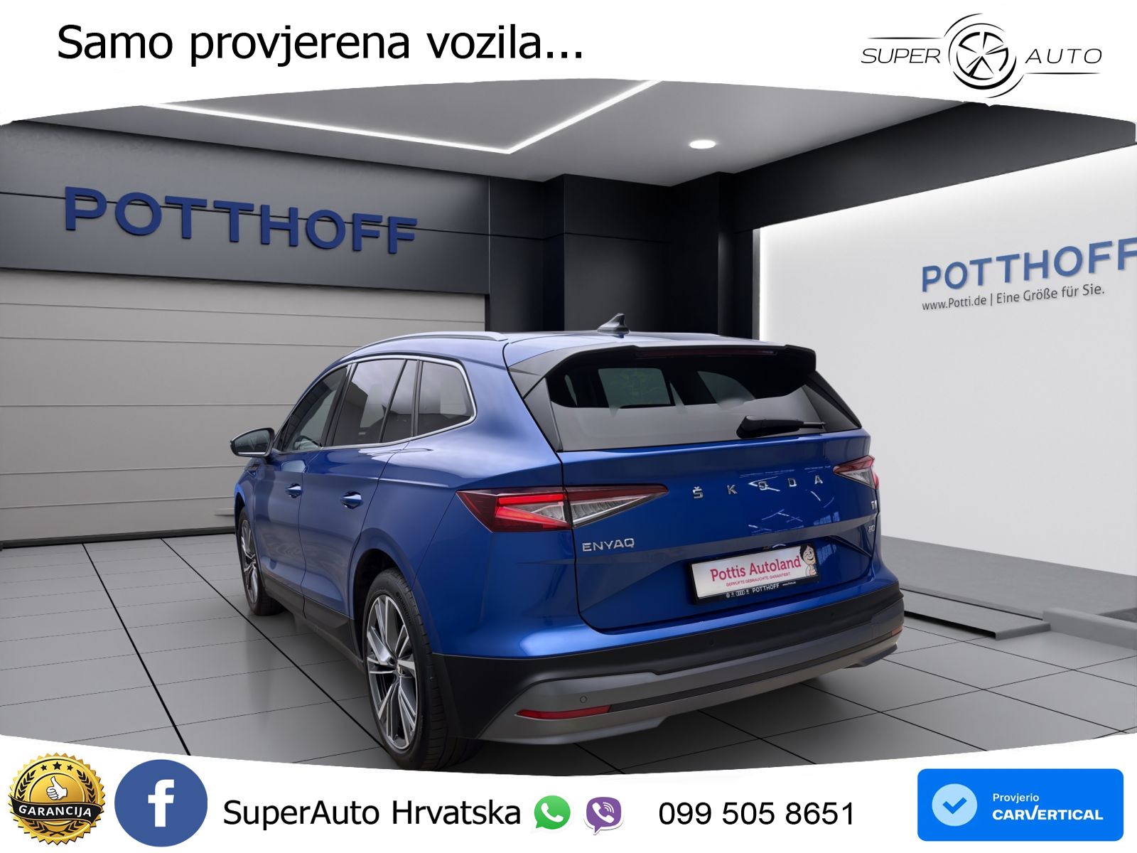 Škoda Enyaq iV 80 82 kWh (204 KS) Suite LED+GR SJED+ACC