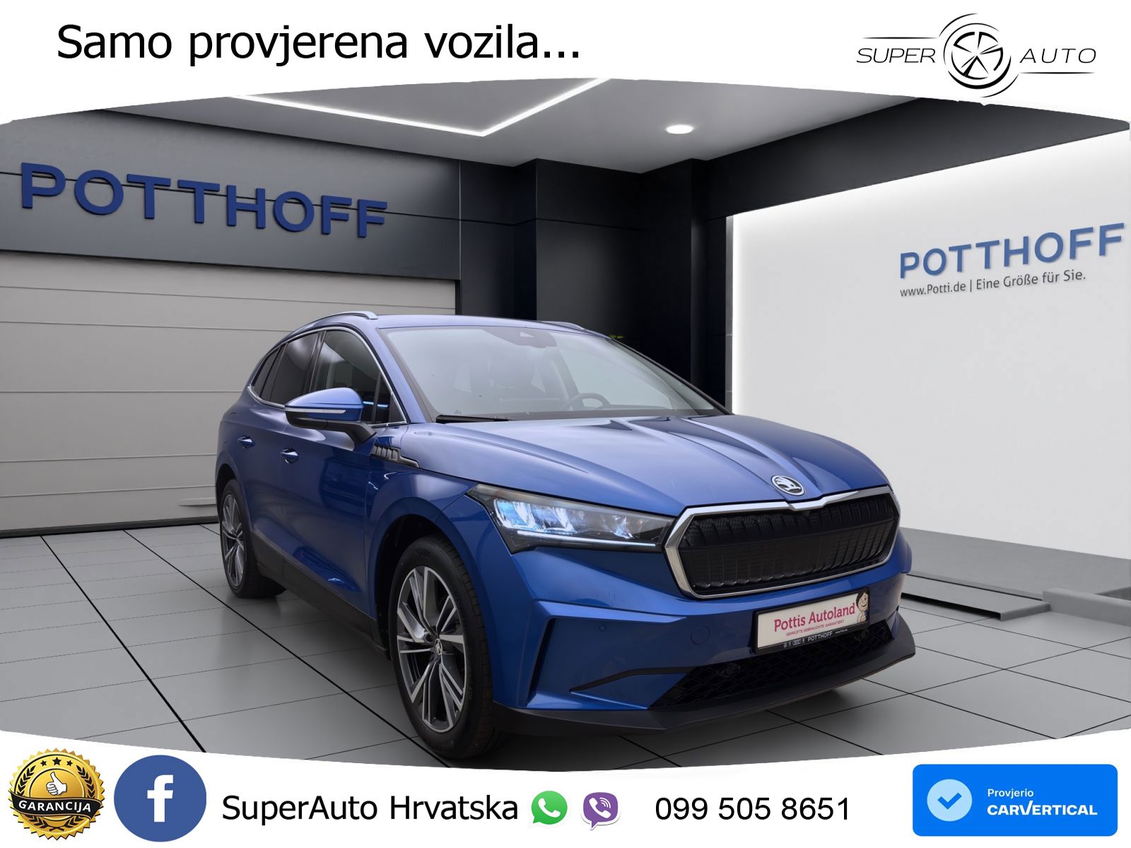 Škoda Enyaq iV 80 82 kWh (204 KS) Suite LED+GR SJED+ACC