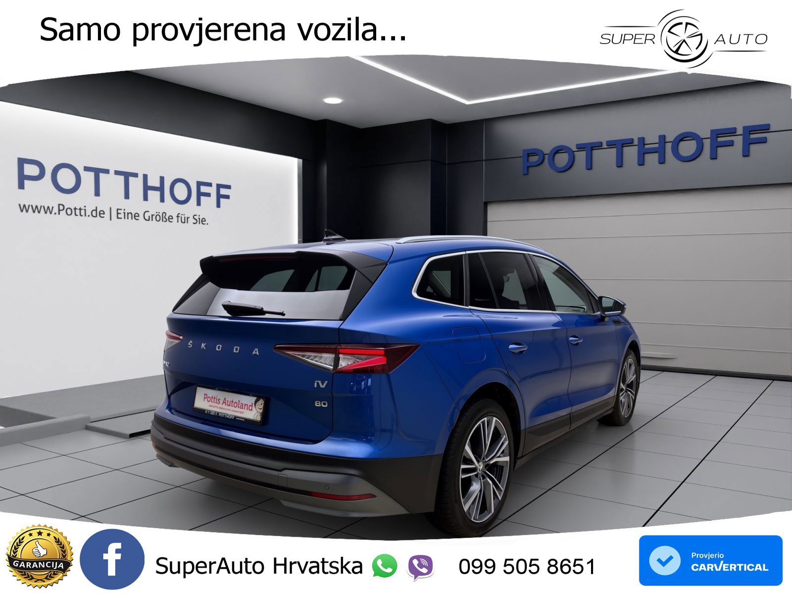 Škoda Enyaq iV 80 82 kWh (204 KS) Suite LED+GR SJED+ACC