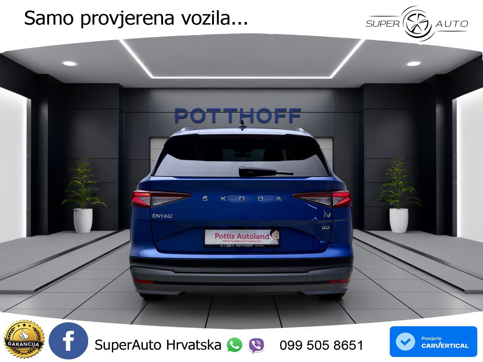 Škoda Enyaq iV 80 82 kWh (204 KS) Suite LED+GR SJED+ACC
