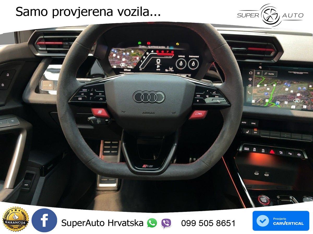Audi RS3 Sedan 2.5 TFSI (400 KS) quattro S tronic LED+GR SJED+ACC
