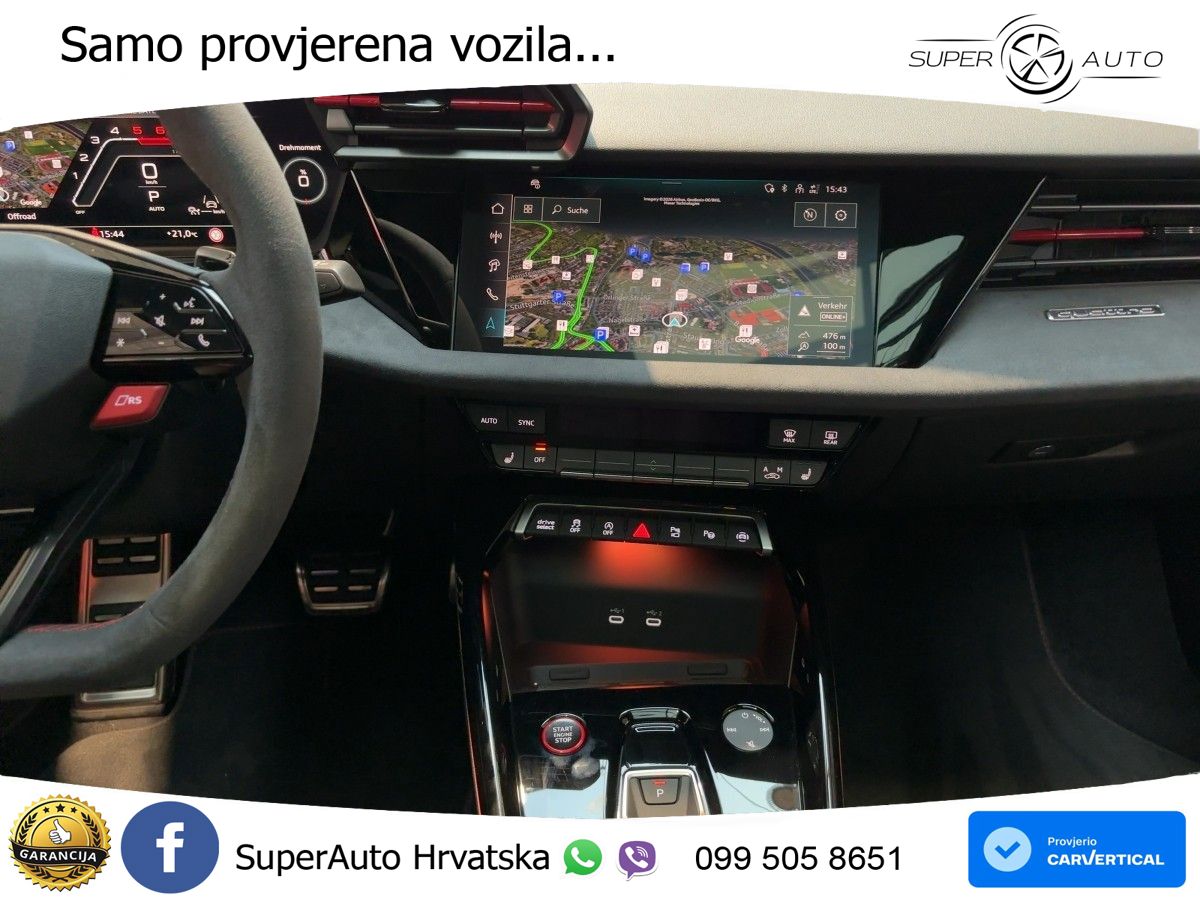 Audi RS3 Sedan 2.5 TFSI (400 KS) quattro S tronic LED+GR SJED+ACC