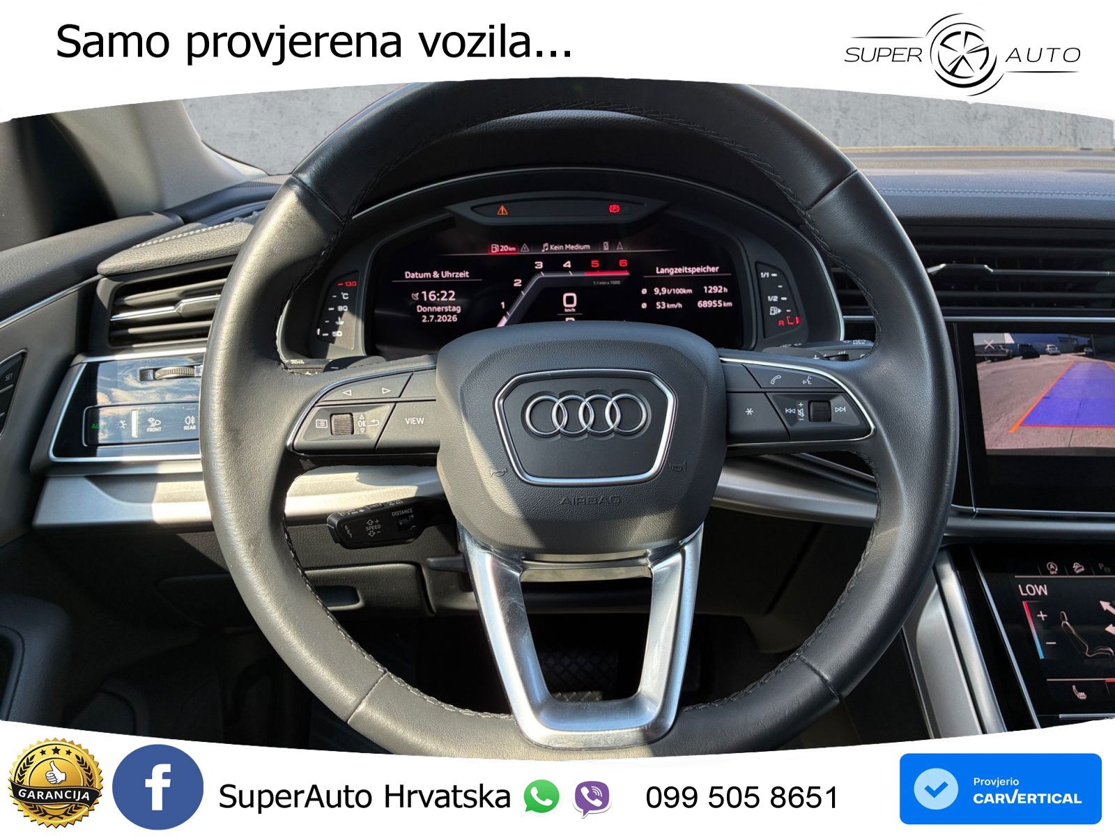 Audi Q8 50 TDI V6 (286 KS) quattro Tiptronic