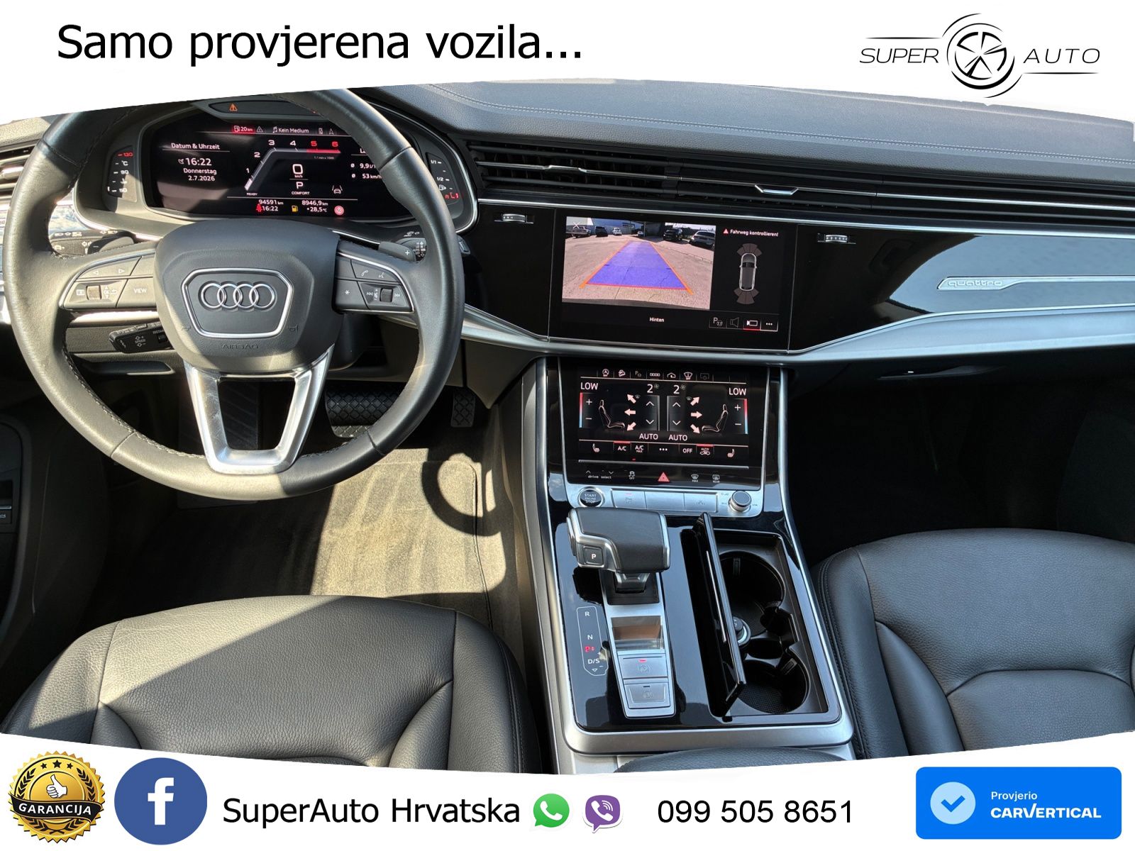 Audi Q8 50 TDI V6 (286 KS) quattro Tiptronic