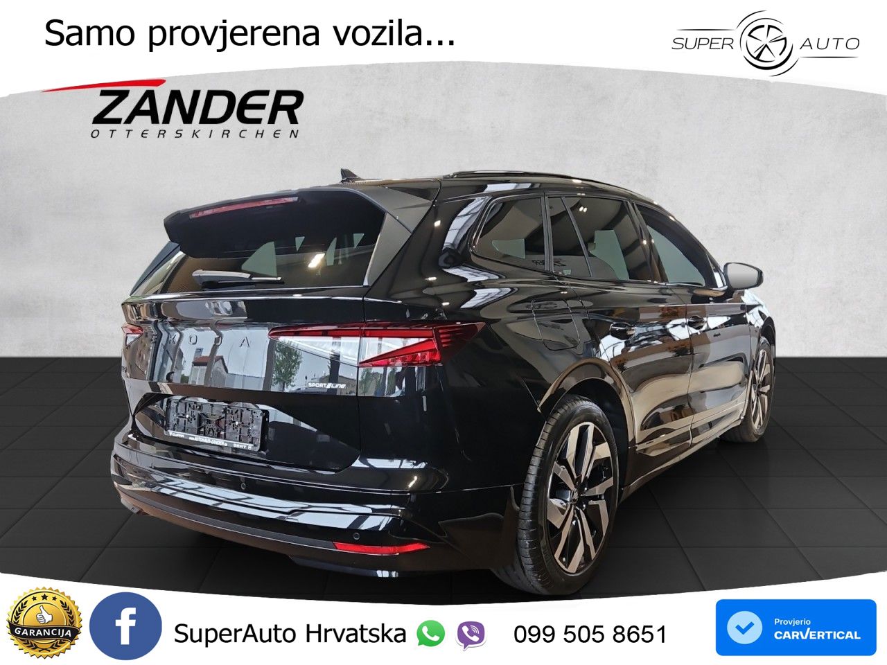 Škoda Enyaq 85 82 kWh (286 KS) SportLine