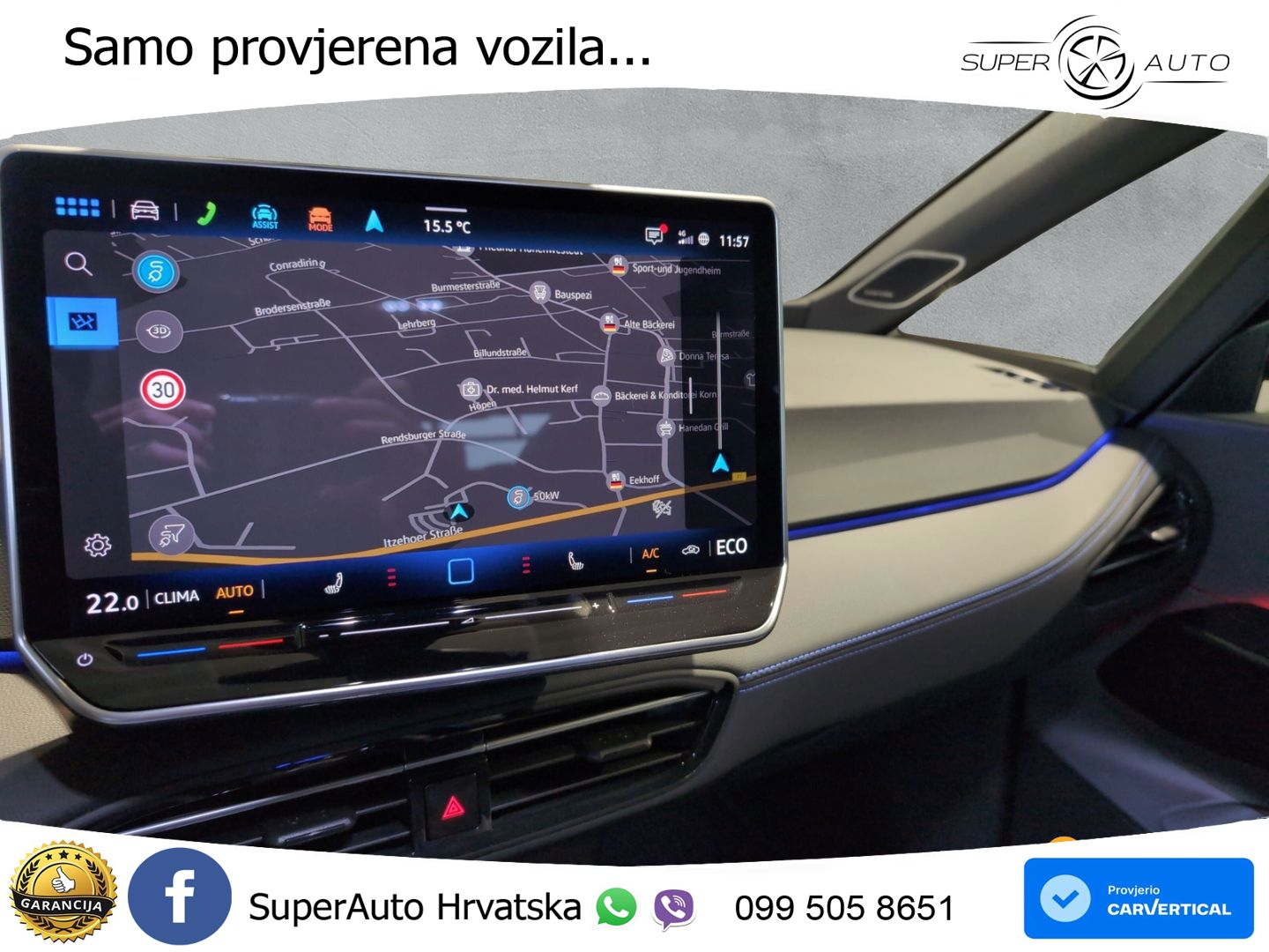 Volkswagen ID.3 GTX Performance 84 kWh (326 KS) LED+GR SJED+ACC
