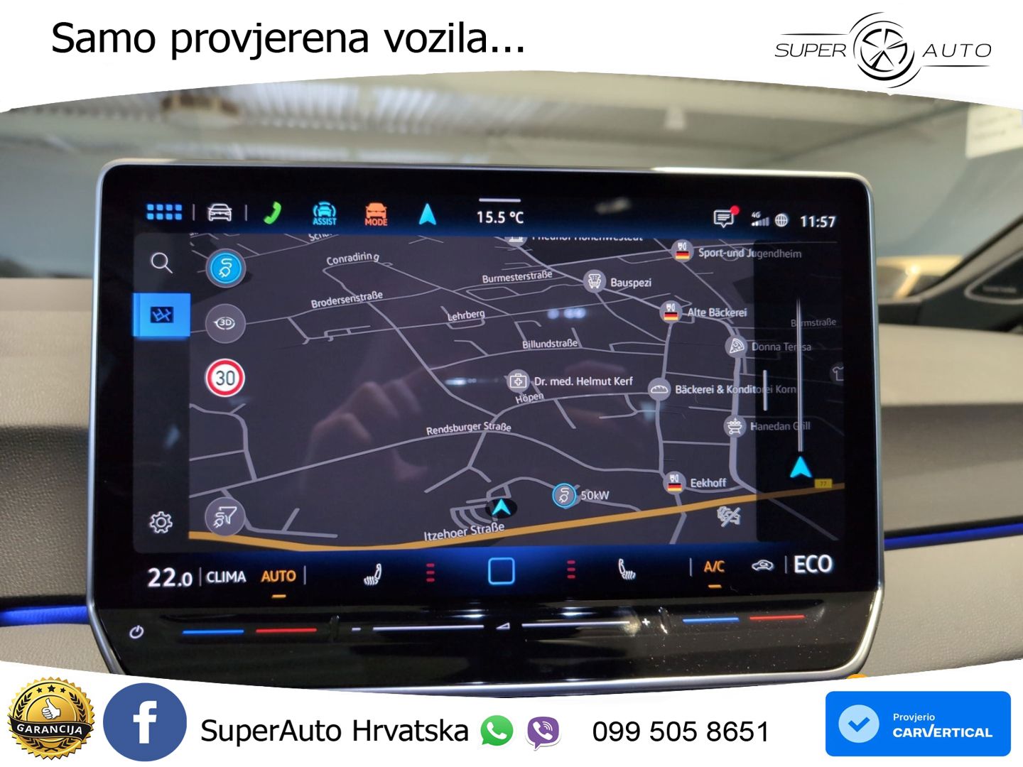 Volkswagen ID.3 GTX Performance 84 kWh (326 KS) LED+GR SJED+ACC