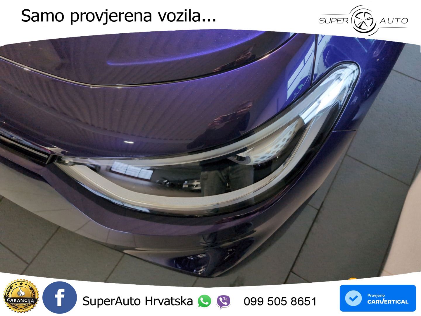 Volkswagen ID.3 GTX Performance 84 kWh (326 KS) LED+GR SJED+ACC