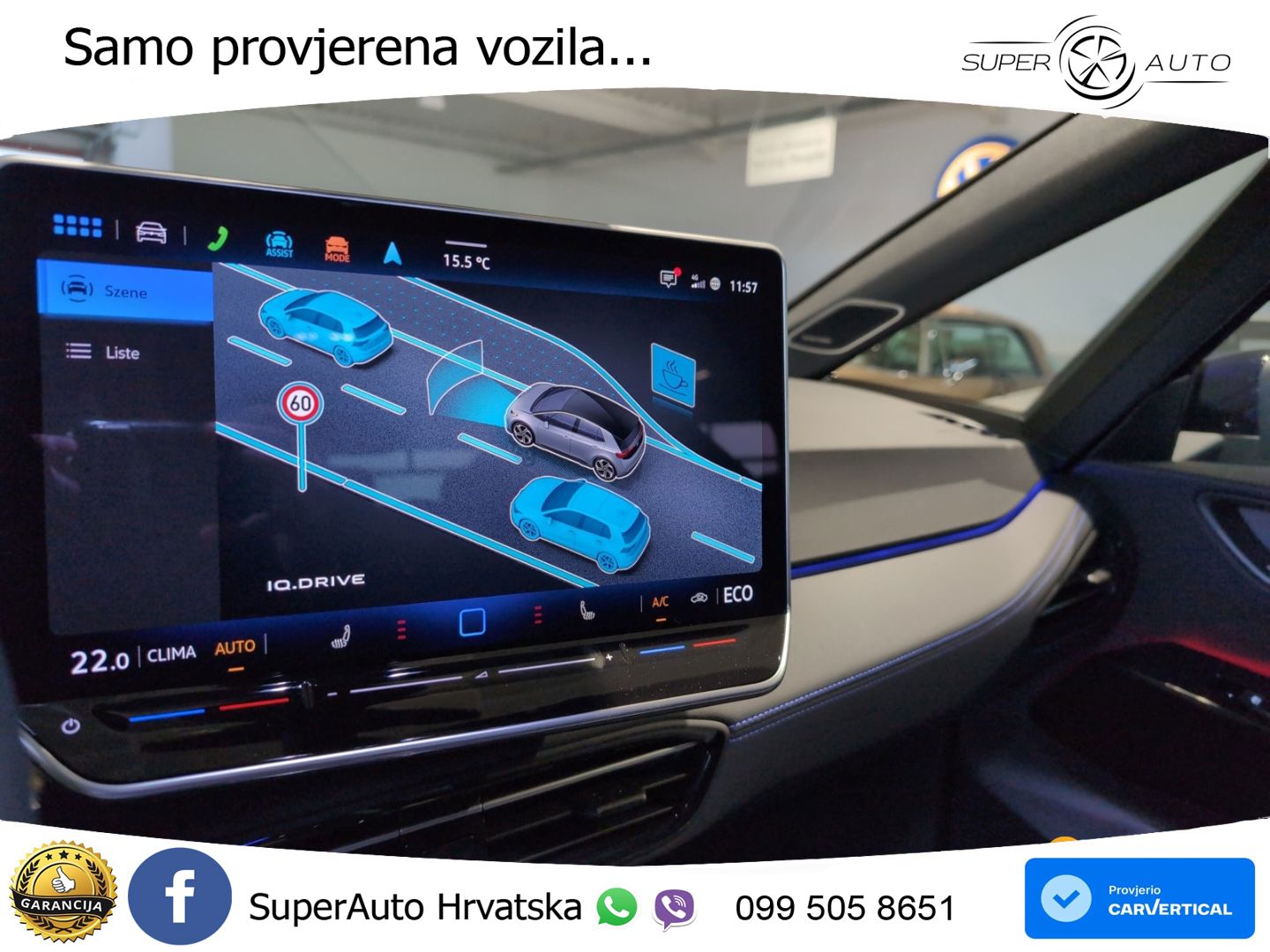 Volkswagen ID.3 GTX Performance 84 kWh (326 KS) LED+GR SJED+ACC