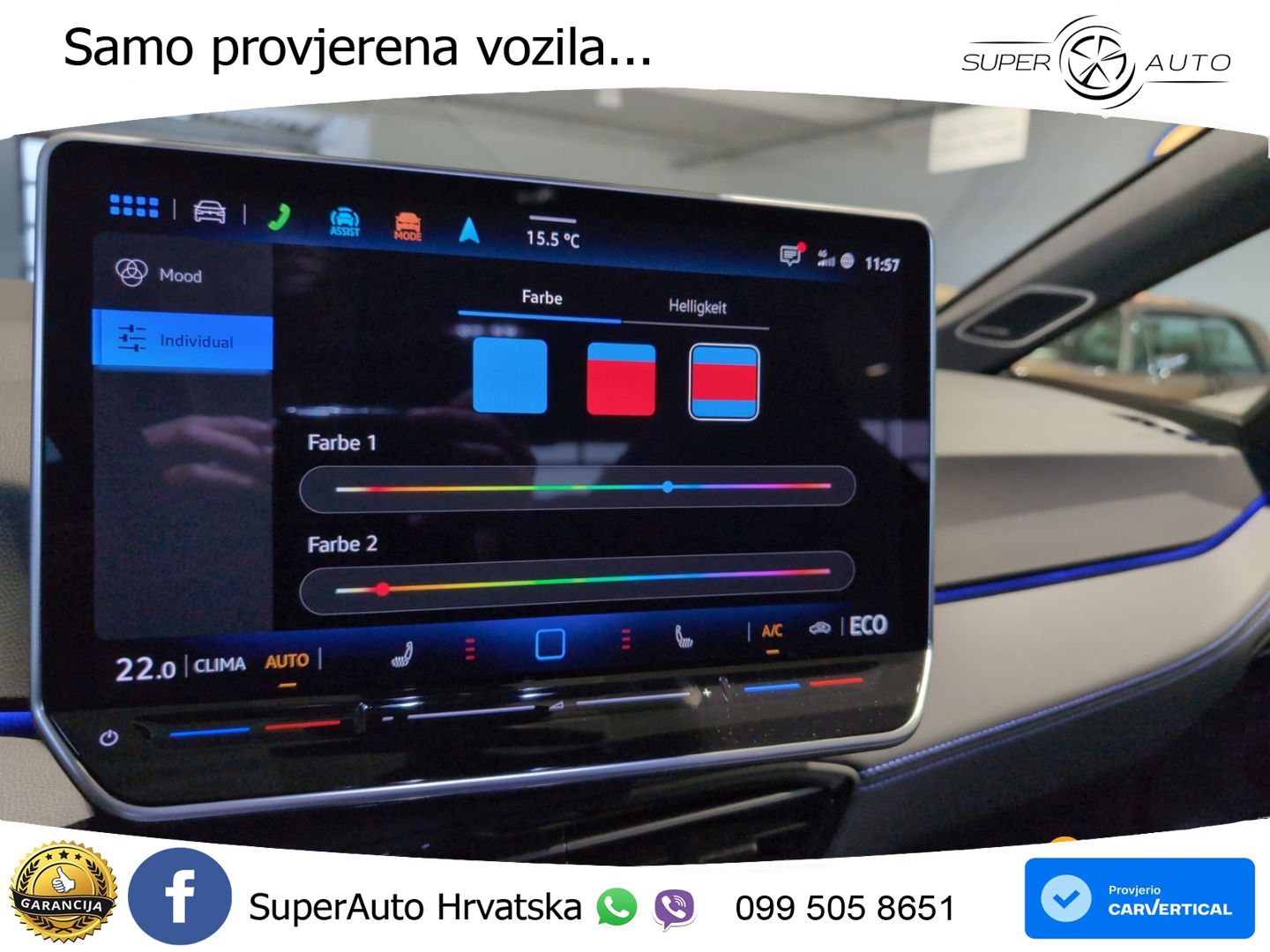 Volkswagen ID.3 GTX Performance 84 kWh (326 KS) LED+GR SJED+ACC