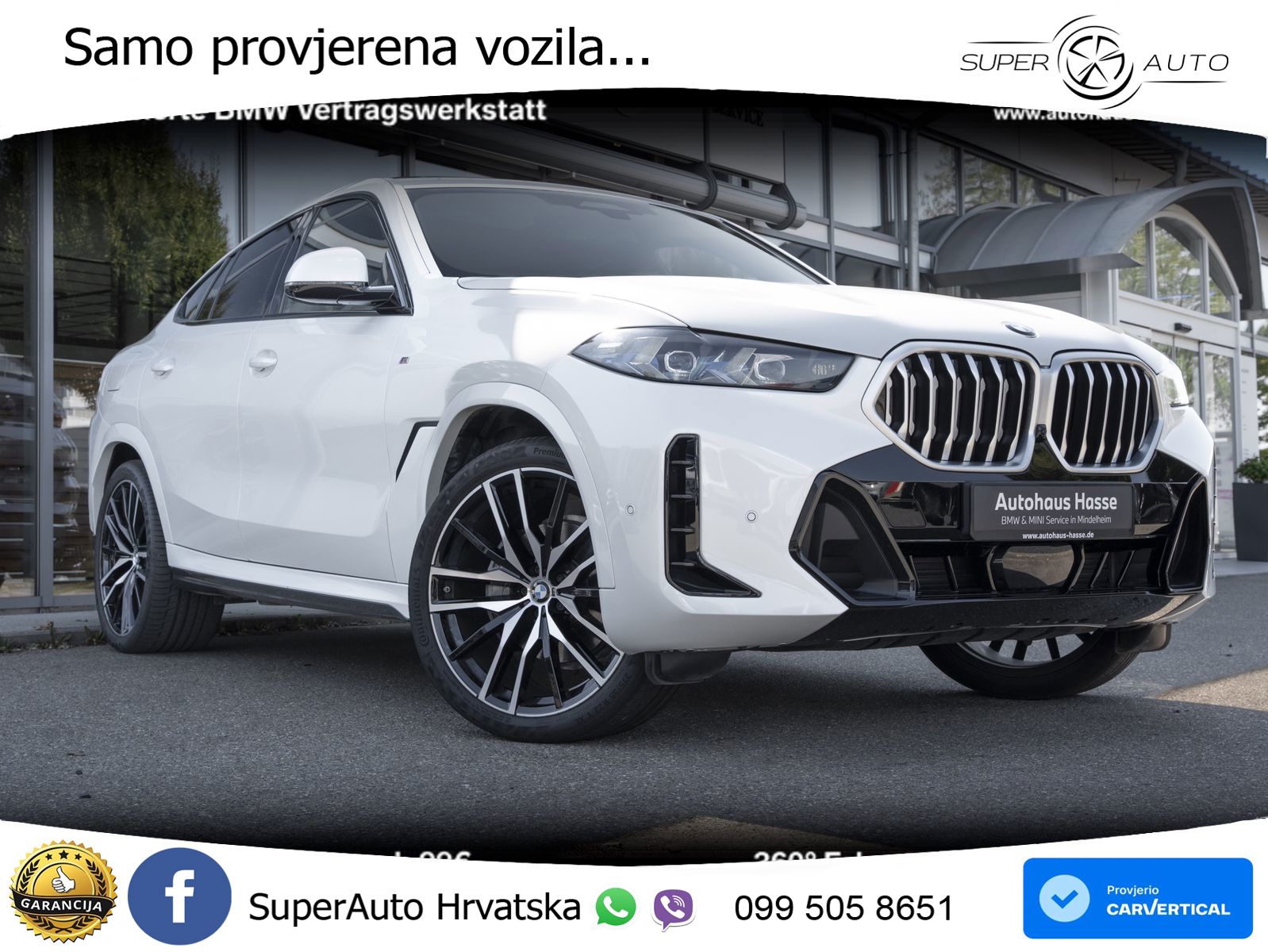 BMW X6 30d (298 KS) xDrive Steptronic M Sport LED+GR SJED+ACC