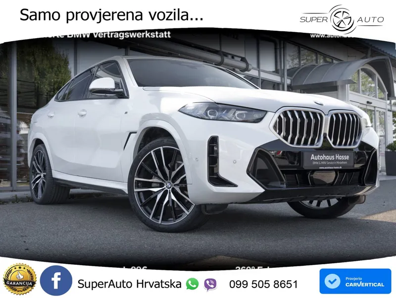 BMW X6 30d (298 KS) xDrive Steptronic M Sport LED+GR SJED+ACC