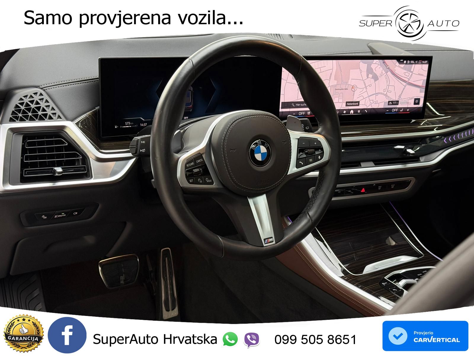 BMW X5 30d (298 KS) xDrive Steptronic M Sport ZRAČNI+ACC+GR SJED+KAM+PANO