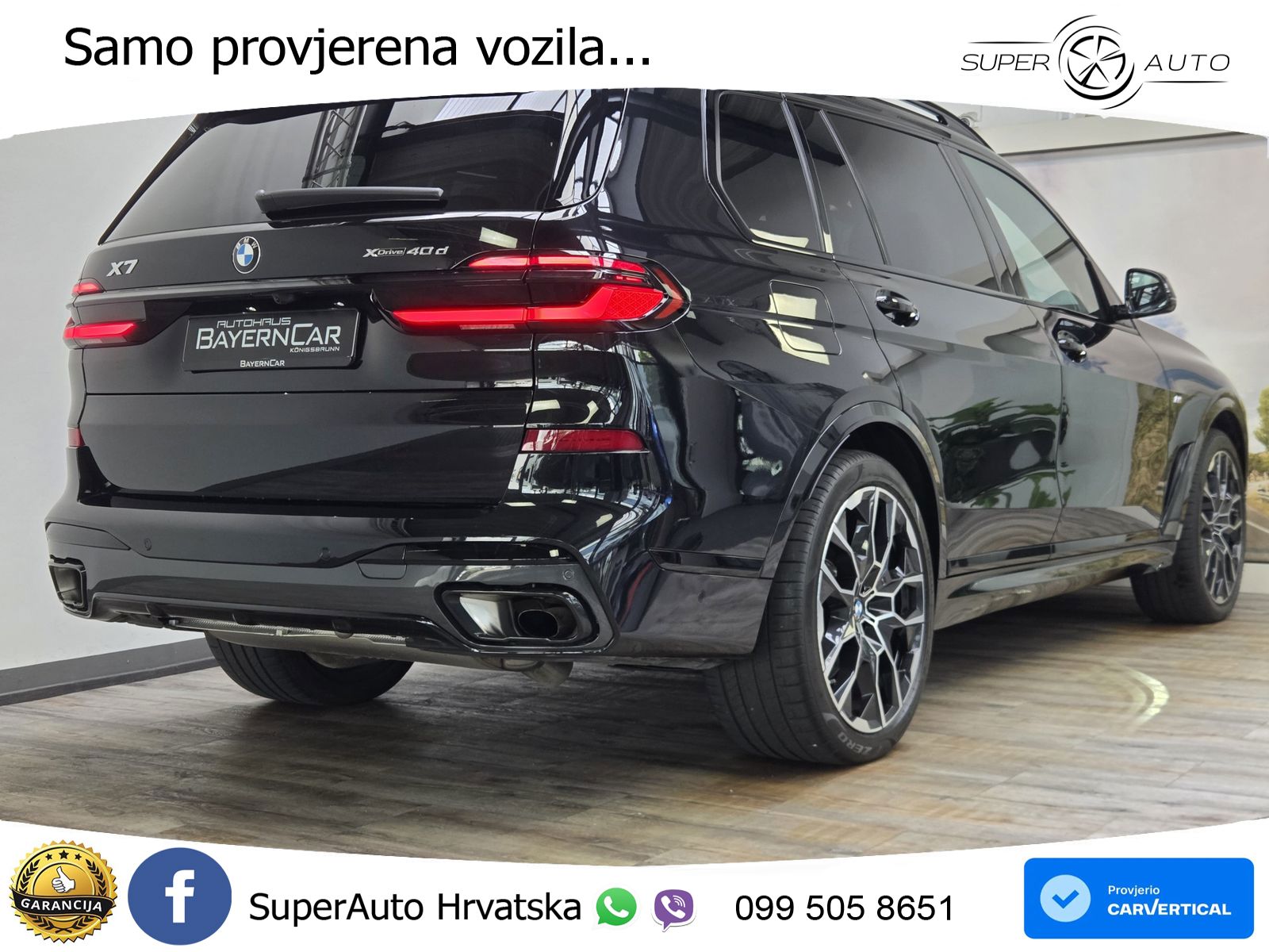 BMW X7 40d (352 KS) xDrive Steptronic M Sport LED+GR SJED+ACC