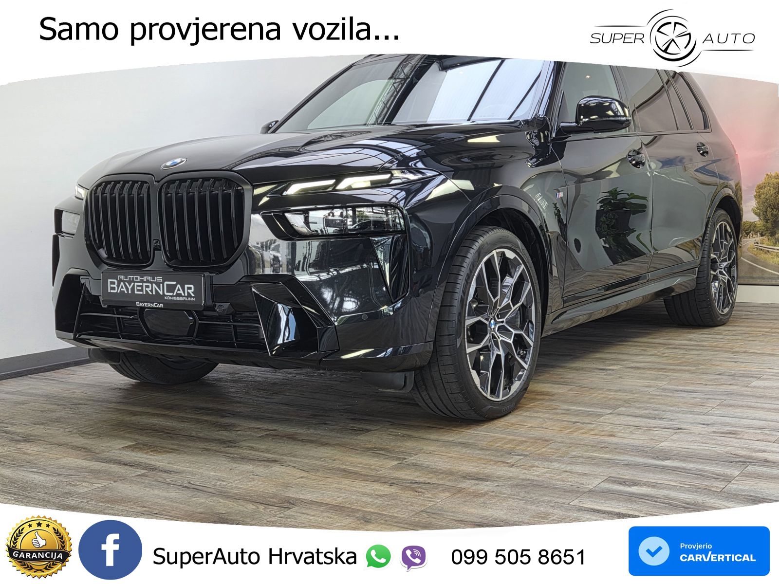 BMW X7 40d (352 KS) xDrive Steptronic M Sport LED+GR SJED+ACC