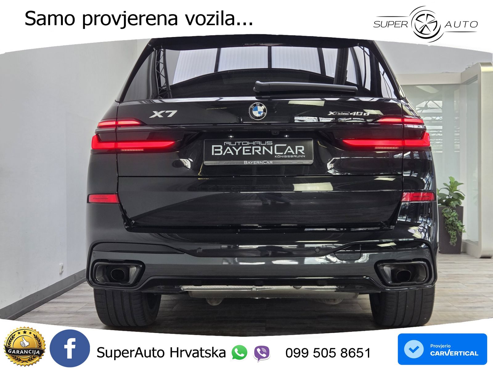 BMW X7 40d (352 KS) xDrive Steptronic M Sport LED+GR SJED+ACC