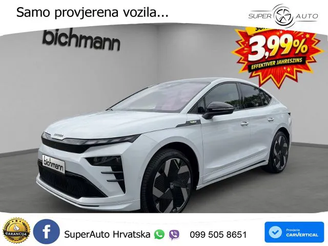 Škoda Enyaq Coupe RS 84 kWh (340 KS) AWD Suite LED+GR SJED+ACC