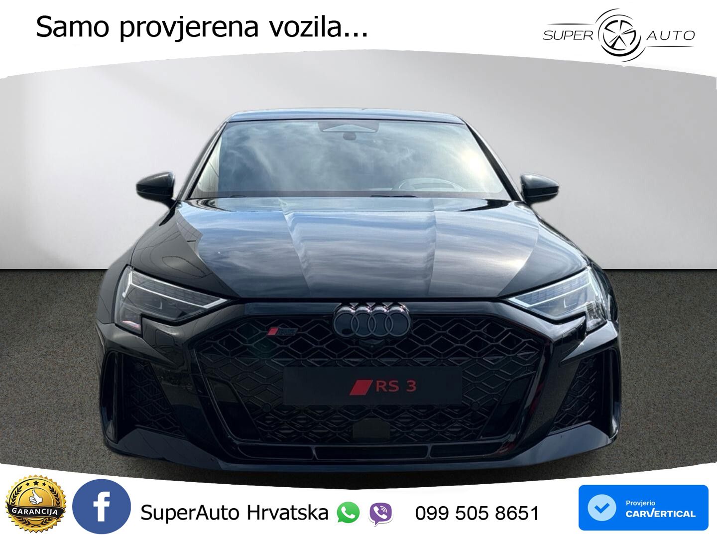 Audi RS3 Sedan 2.5 TFSI (400 KS) quattro S tronic LED+GR SJED+ACC