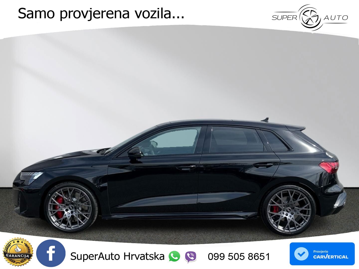 Audi RS3 Sedan 2.5 TFSI (400 KS) quattro S tronic LED+GR SJED+ACC
