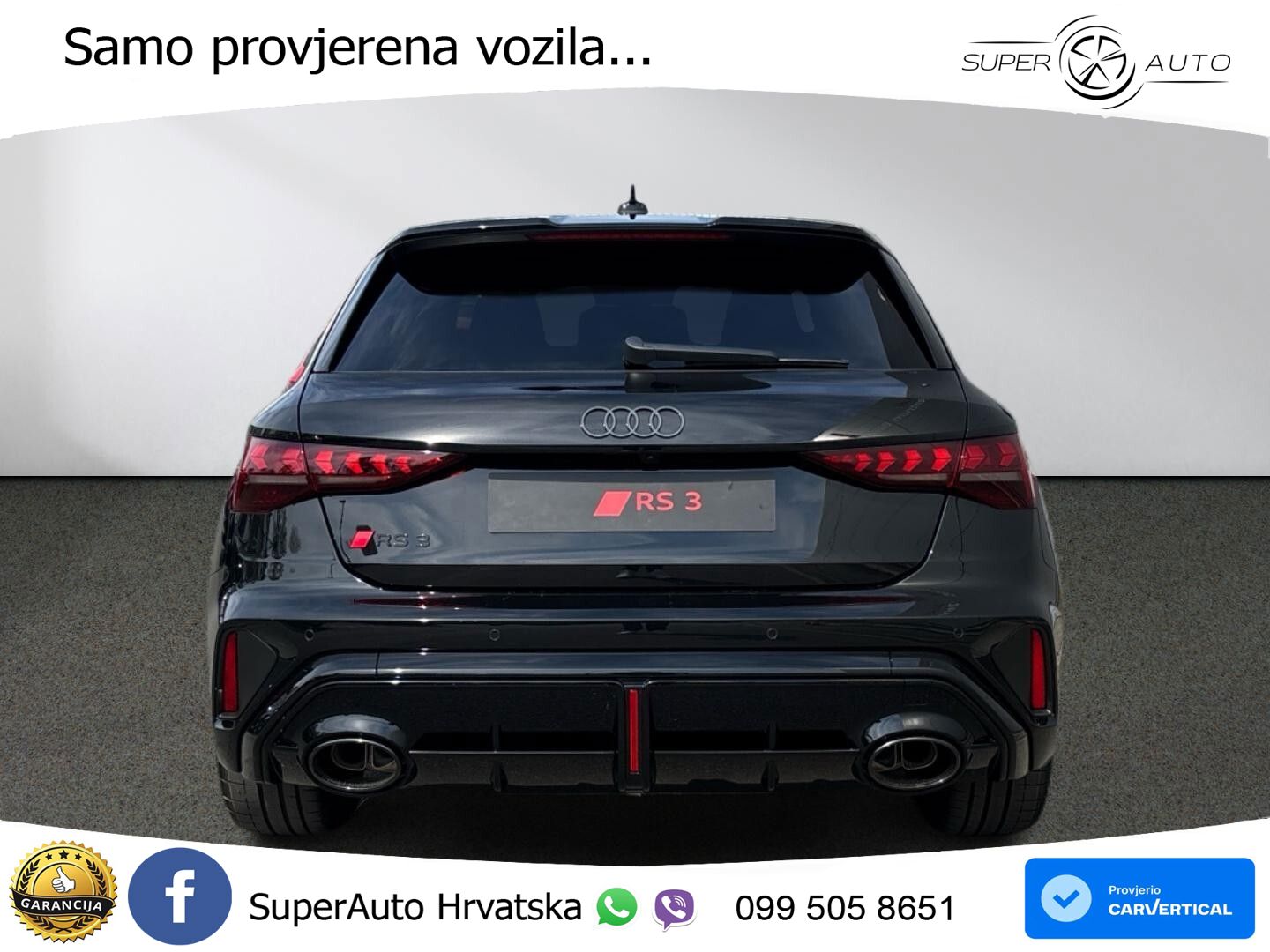 Audi RS3 Sedan 2.5 TFSI (400 KS) quattro S tronic LED+GR SJED+ACC