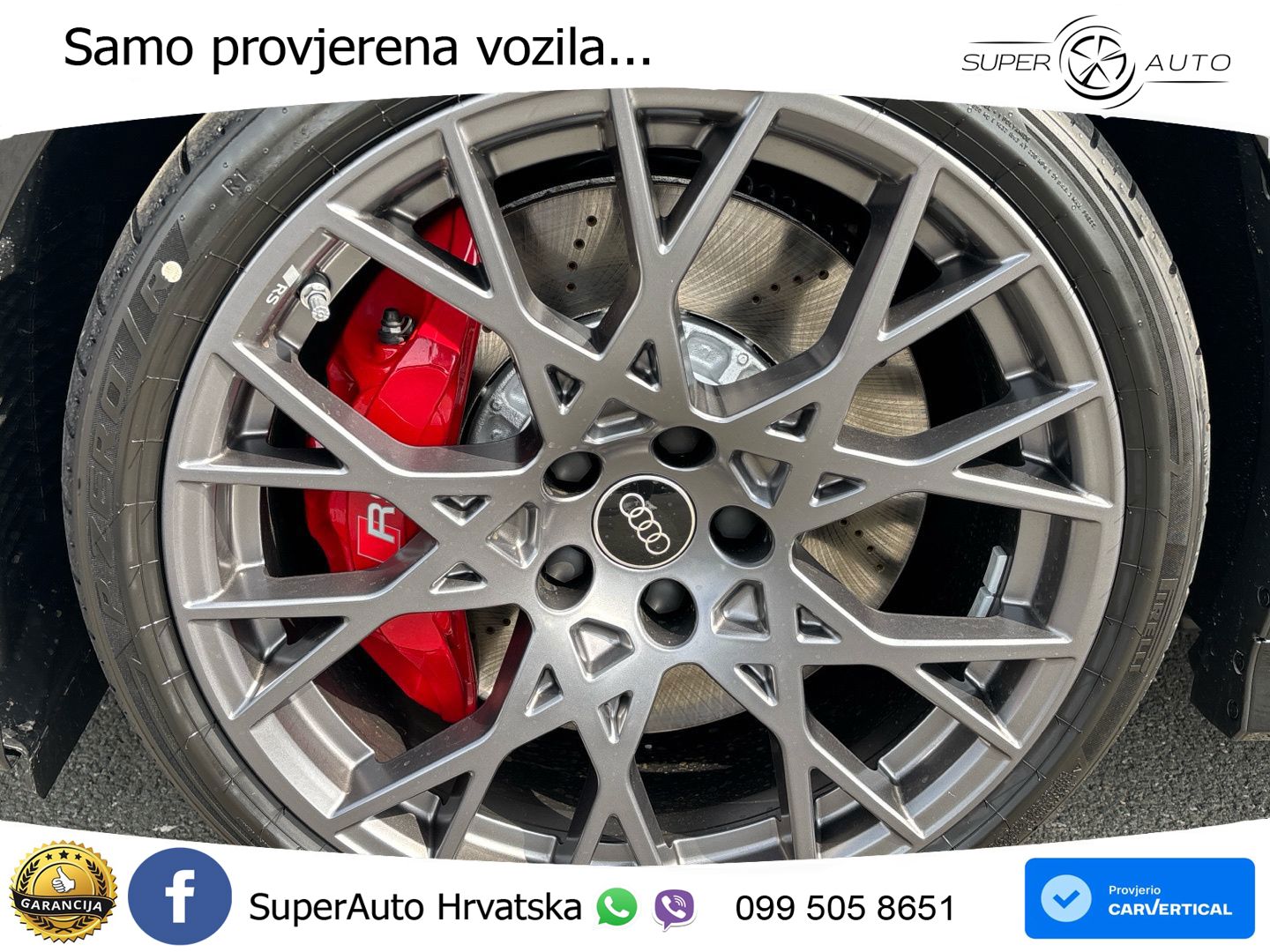 Audi RS3 Sedan 2.5 TFSI (400 KS) quattro S tronic LED+GR SJED+ACC