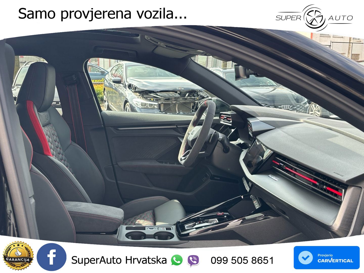 Audi RS3 Sedan 2.5 TFSI (400 KS) quattro S tronic LED+GR SJED+ACC