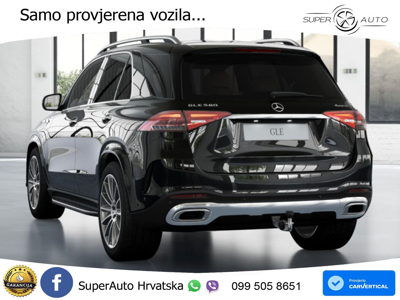 Mercedes GLE 580 V8 (517 KS) EQ Boost 4MATIC 9G-TRONIC AMG LED+GR SJED+ACC
