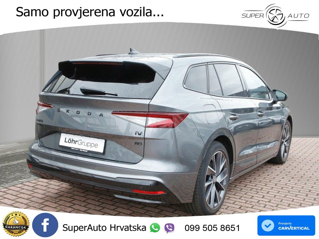 Škoda Enyaq iV 80 82 kWh (204 KS) SportLine