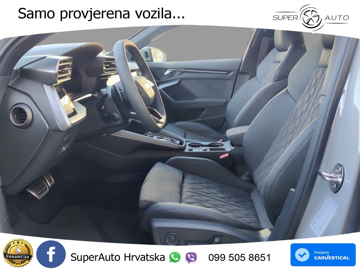 Audi RS3 Sedan 2.5 TFSI (400 KS) quattro S tronic LED+GR SJED+ACC
