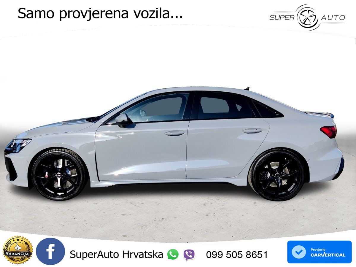Audi RS3 Sedan 2.5 TFSI (400 KS) quattro S tronic LED+GR SJED+ACC