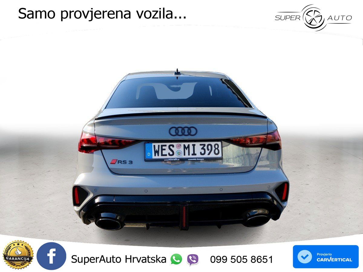Audi RS3 Sedan 2.5 TFSI (400 KS) quattro S tronic LED+GR SJED+ACC
