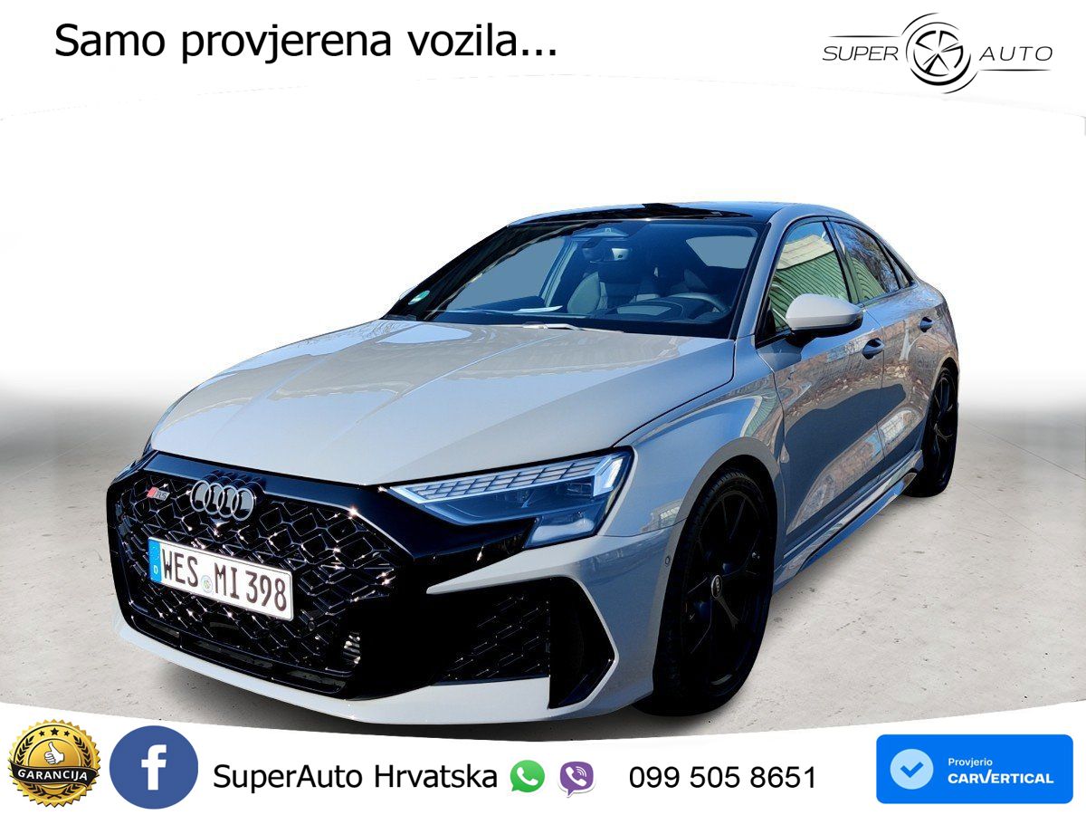 Audi RS3 Sedan 2.5 TFSI (400 KS) quattro S tronic LED+GR SJED+ACC