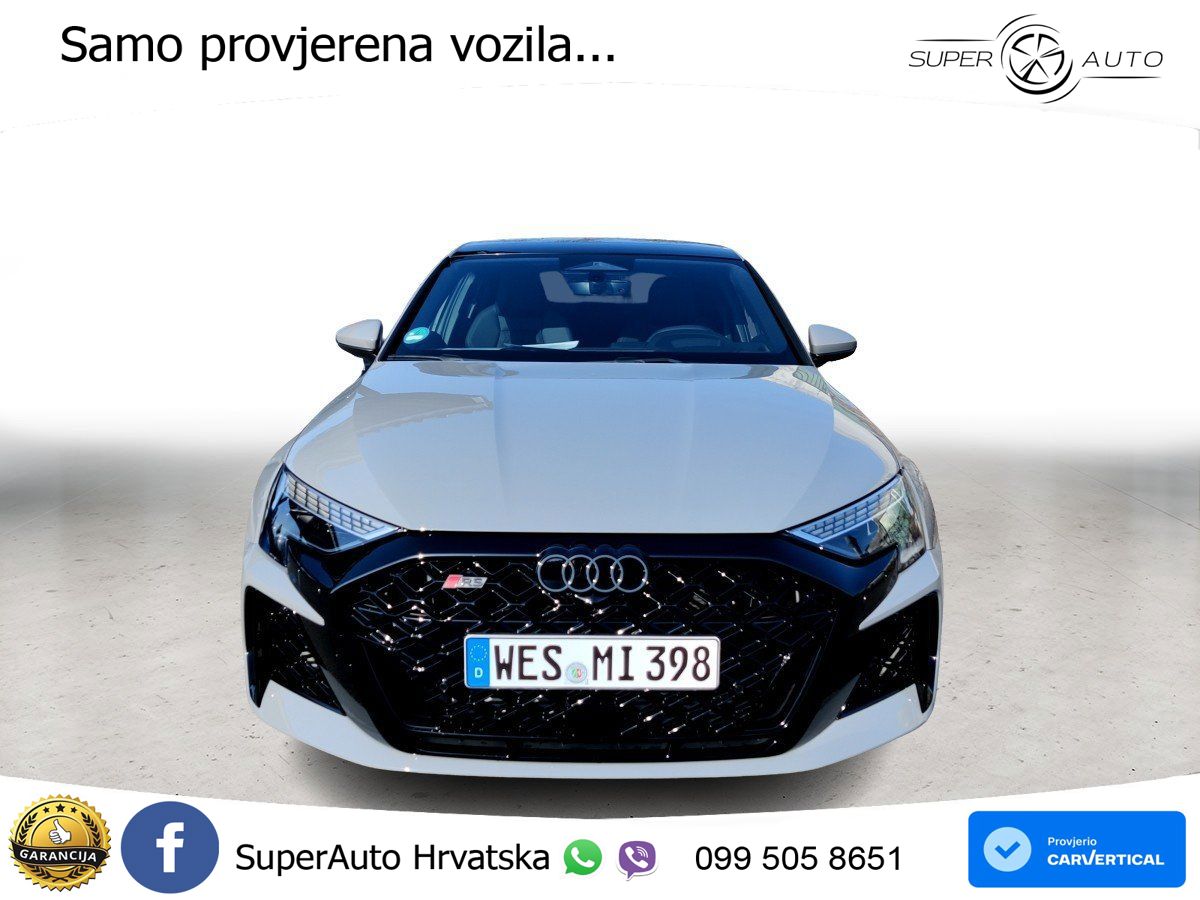 Audi RS3 Sedan 2.5 TFSI (400 KS) quattro S tronic LED+GR SJED+ACC