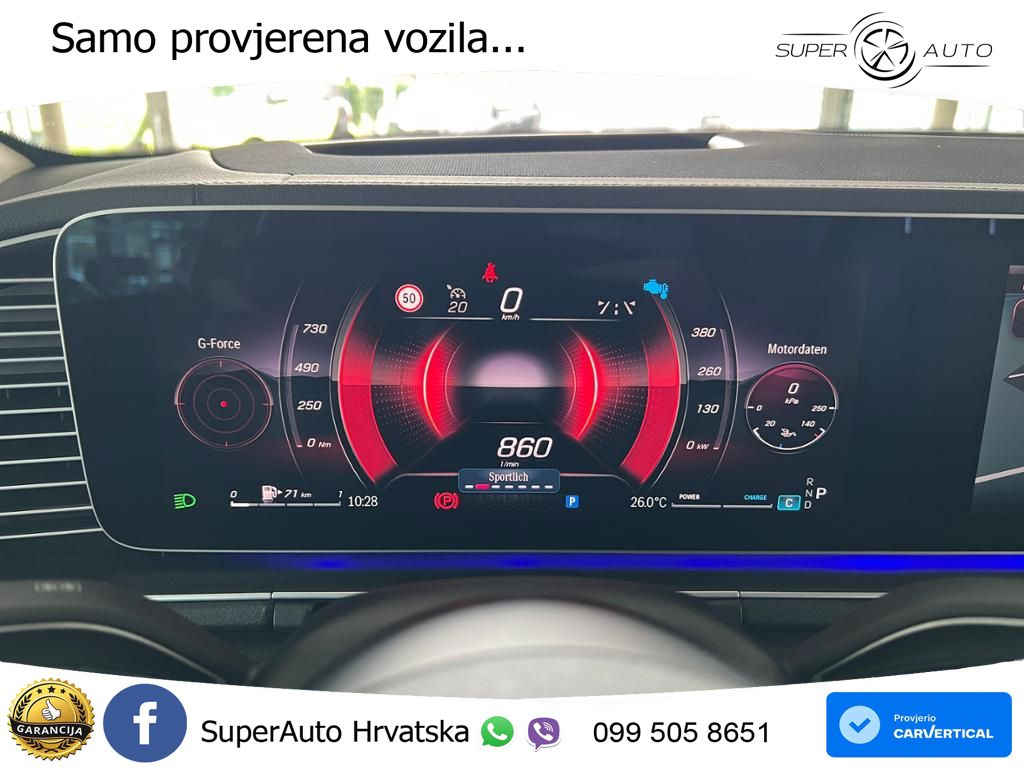 Mercedes GLE 580 V8 (517 KS) EQ Boost 4MATIC 9G-TRONIC