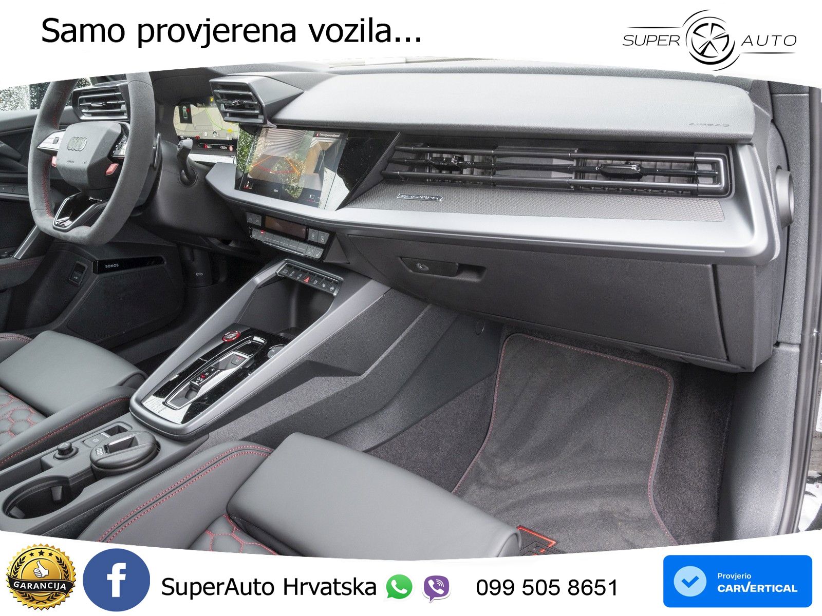 Audi RS3 Sedan 2.5 TFSI (400 KS) quattro S tronic LED+GR SJED+ACC