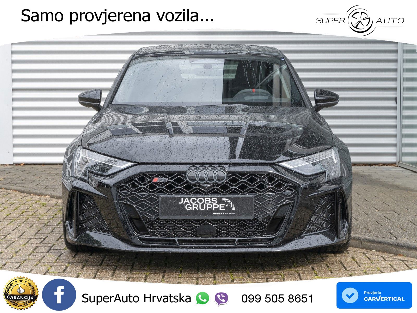 Audi RS3 Sedan 2.5 TFSI (400 KS) quattro S tronic LED+GR SJED+ACC