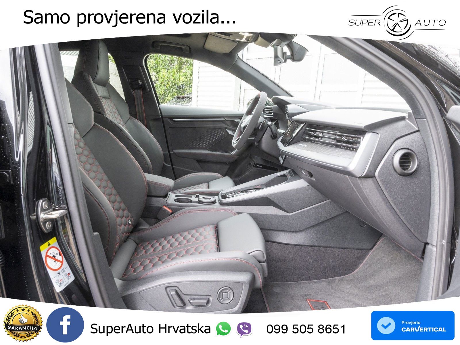 Audi RS3 Sedan 2.5 TFSI (400 KS) quattro S tronic LED+GR SJED+ACC