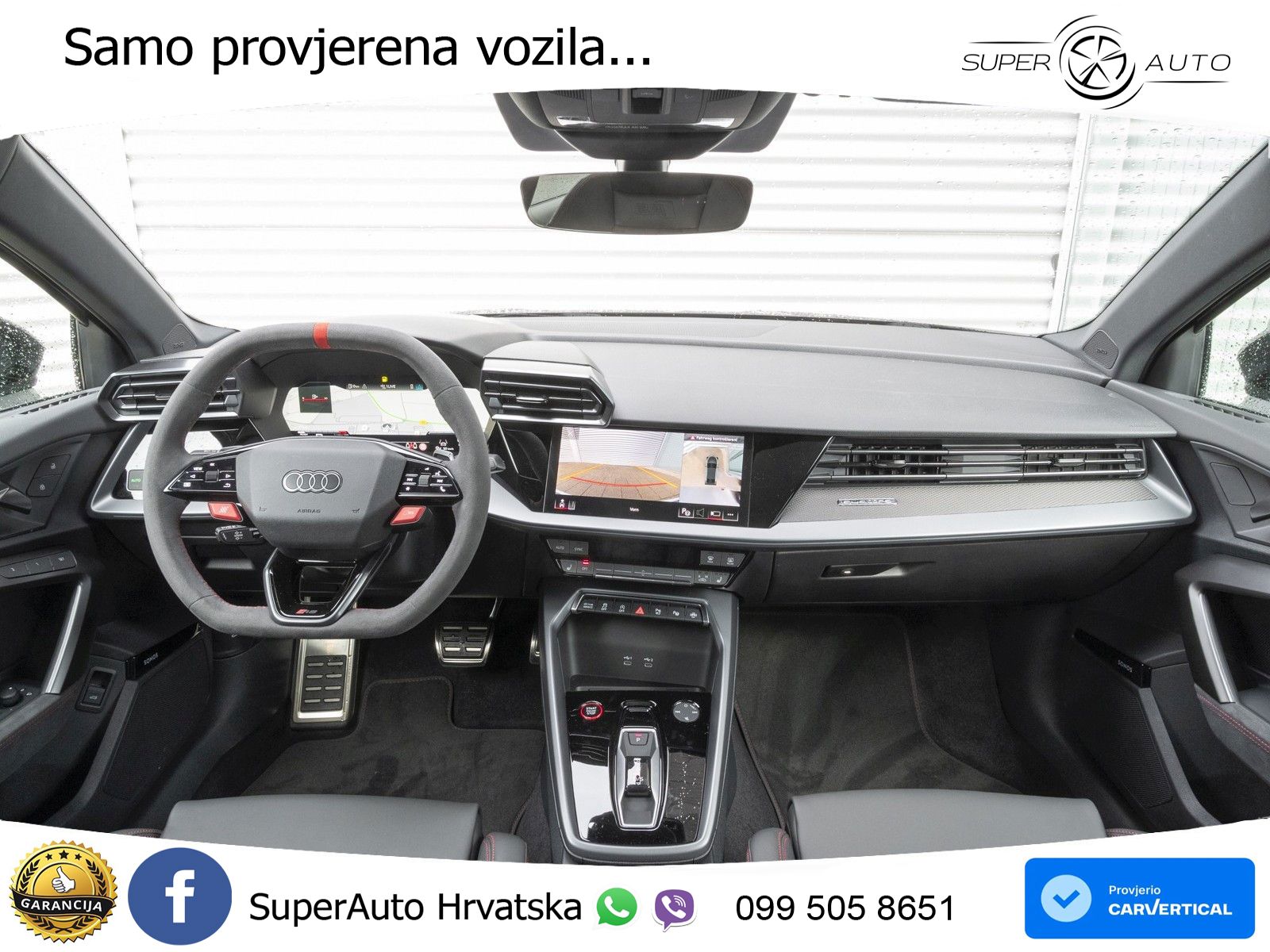Audi RS3 Sedan 2.5 TFSI (400 KS) quattro S tronic LED+GR SJED+ACC