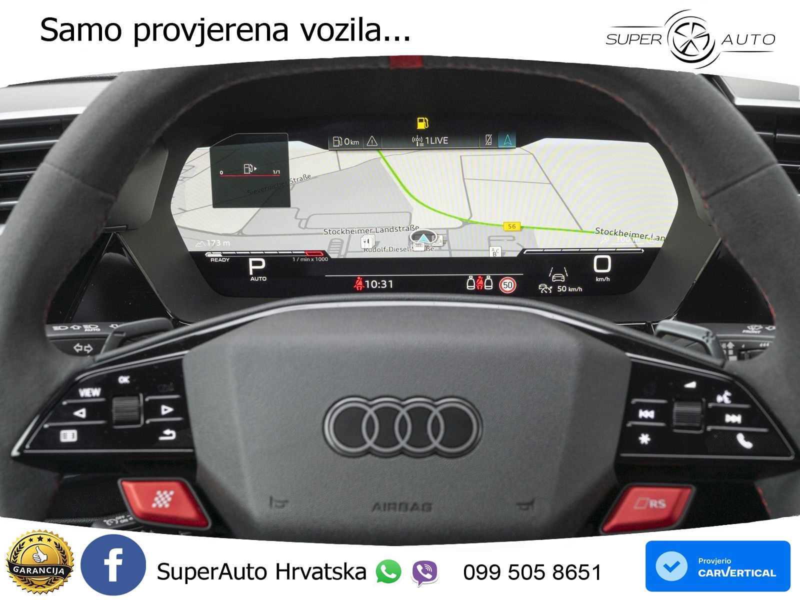 Audi RS3 Sedan 2.5 TFSI (400 KS) quattro S tronic LED+GR SJED+ACC